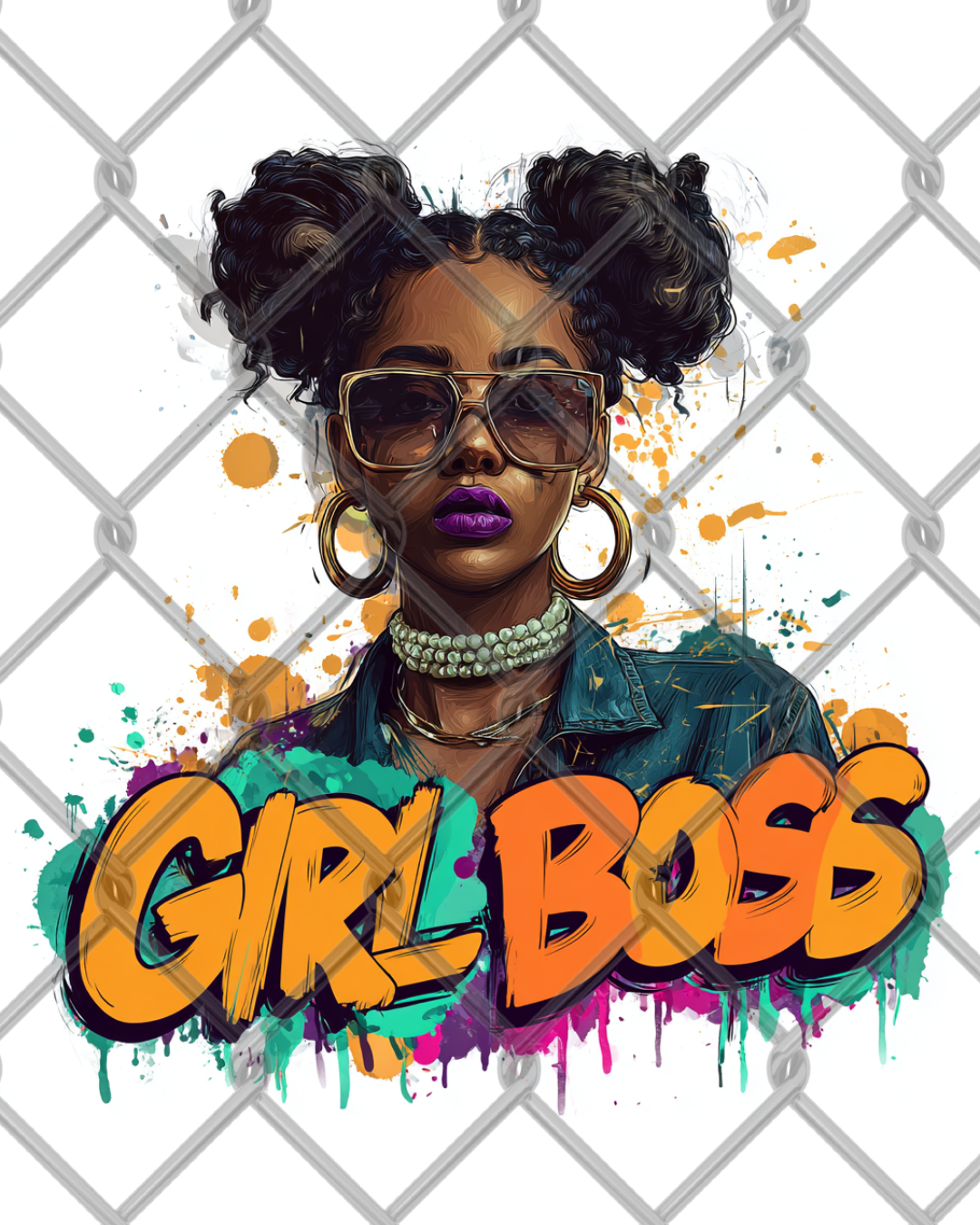 Girl Boss Graffiti Art – Digital Download