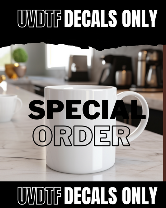 Special Order***Only use if we Spoke****