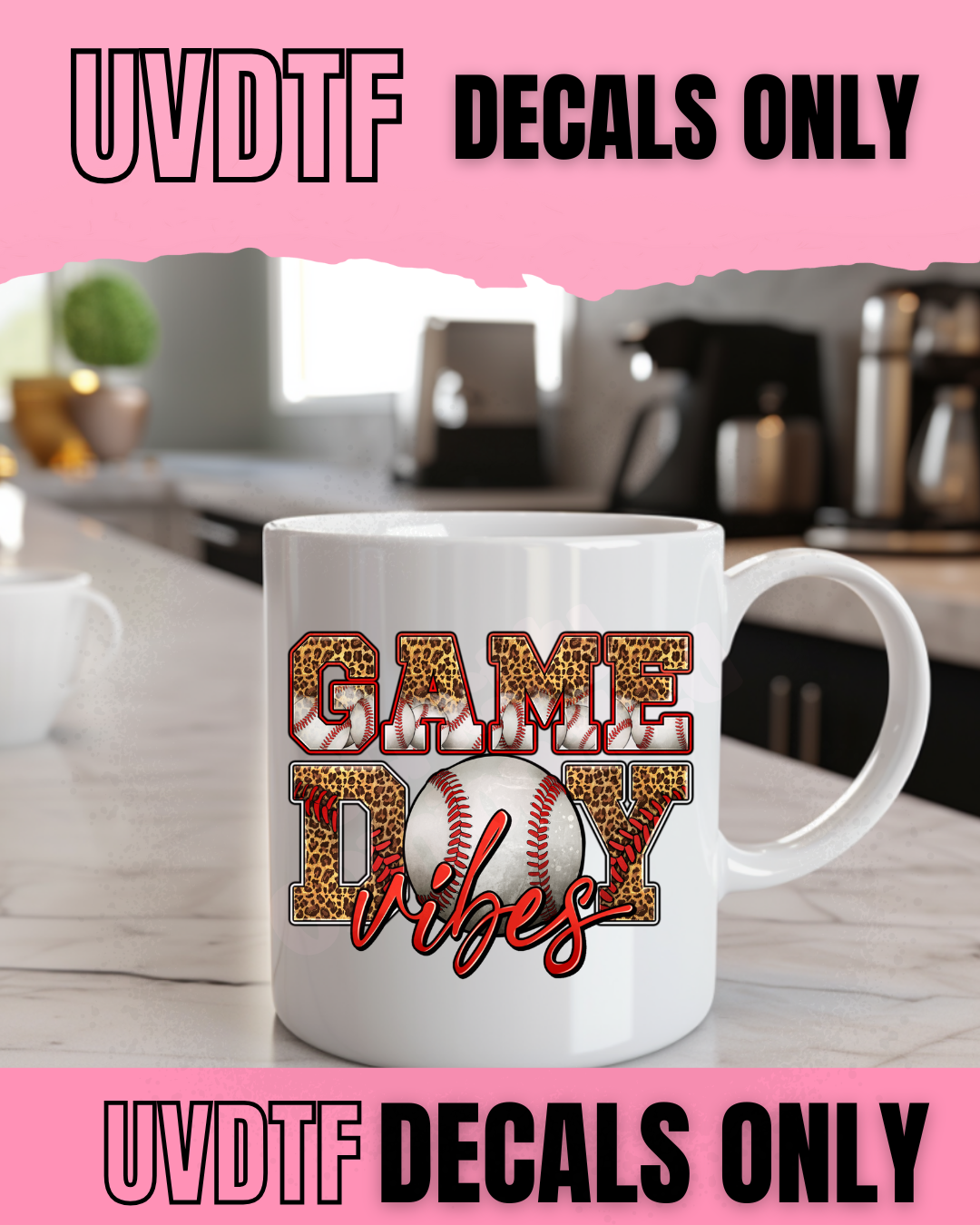 Game Day Vibes UVDTF Decal – SOD 100