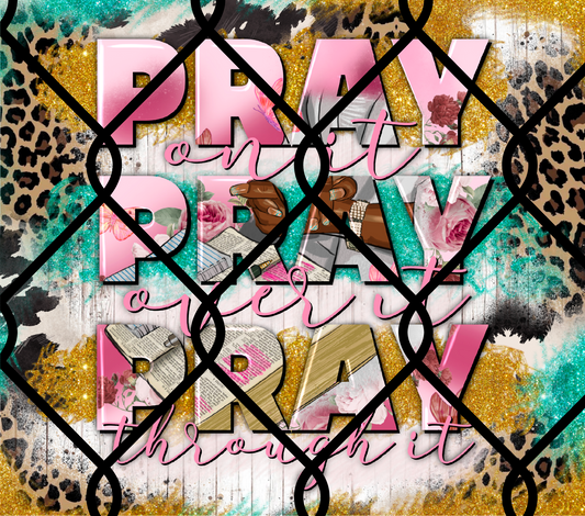 Pray on it ....sublimation print only
