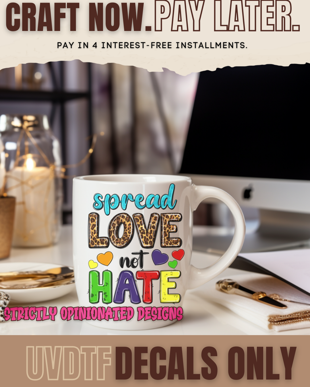 Spread Love Not Hate SOD 206