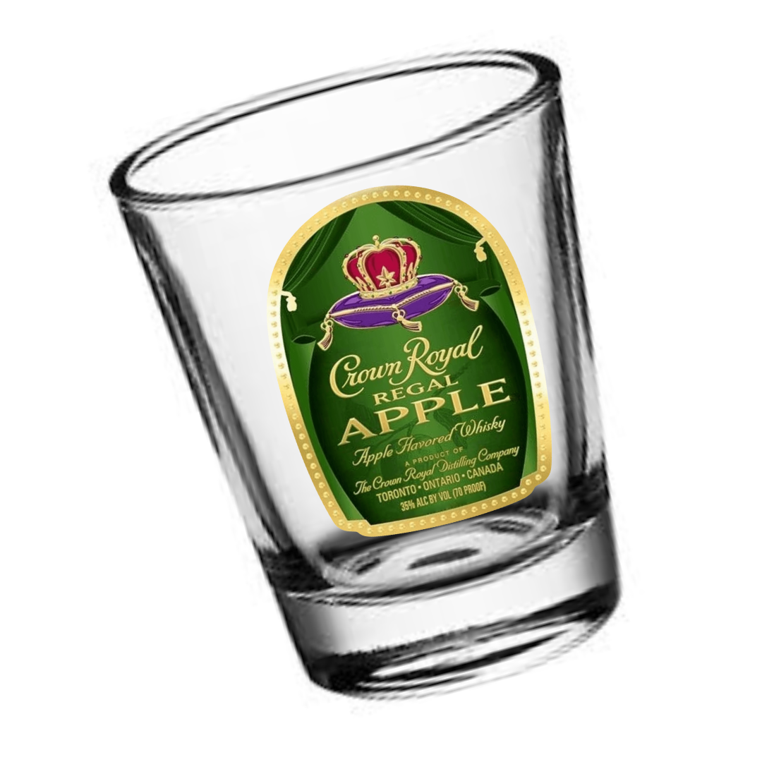 Crown Royal Single  uv dtf (Decal Only)