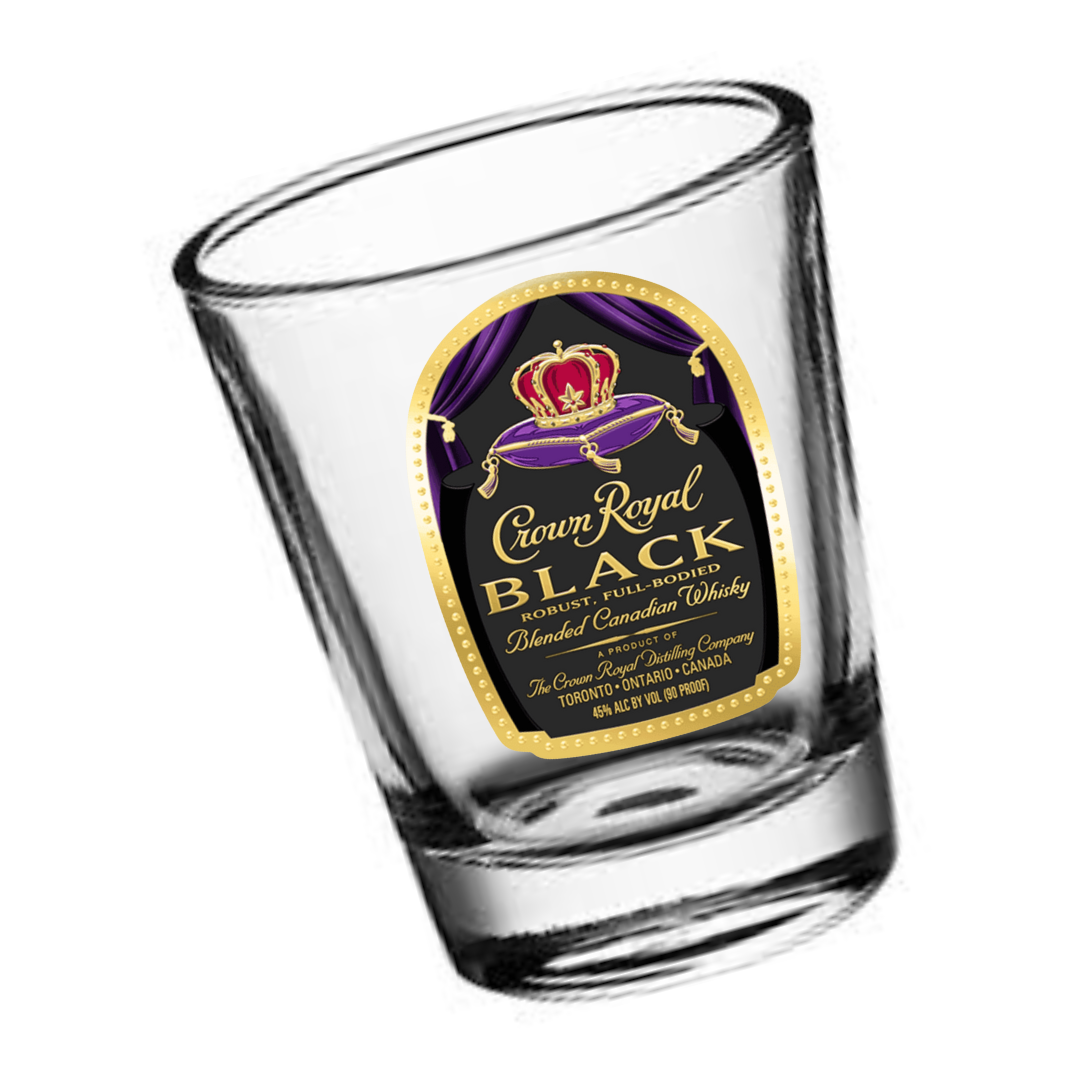Crown Royal Single  uv dtf (Decal Only)