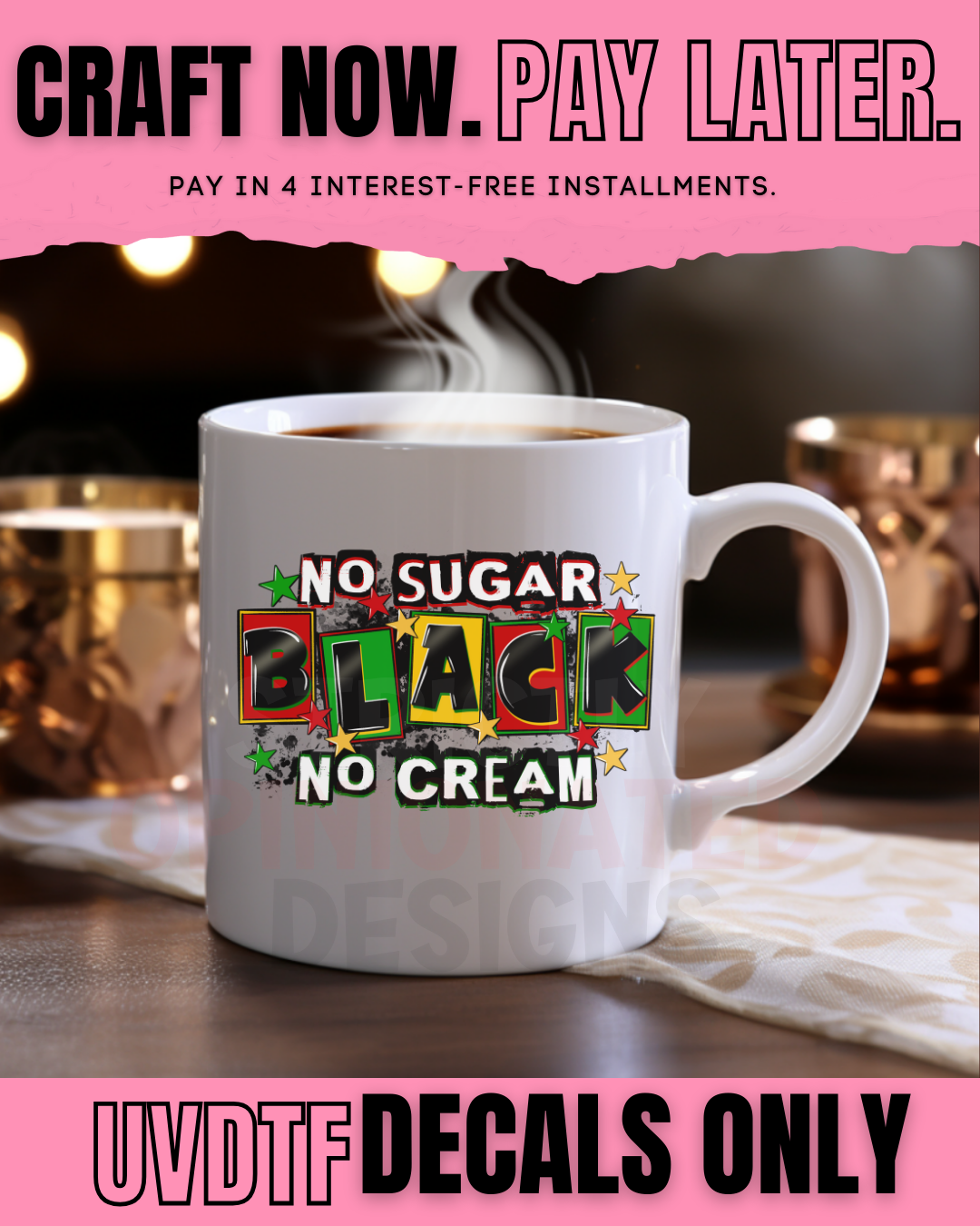 no sugar no cream