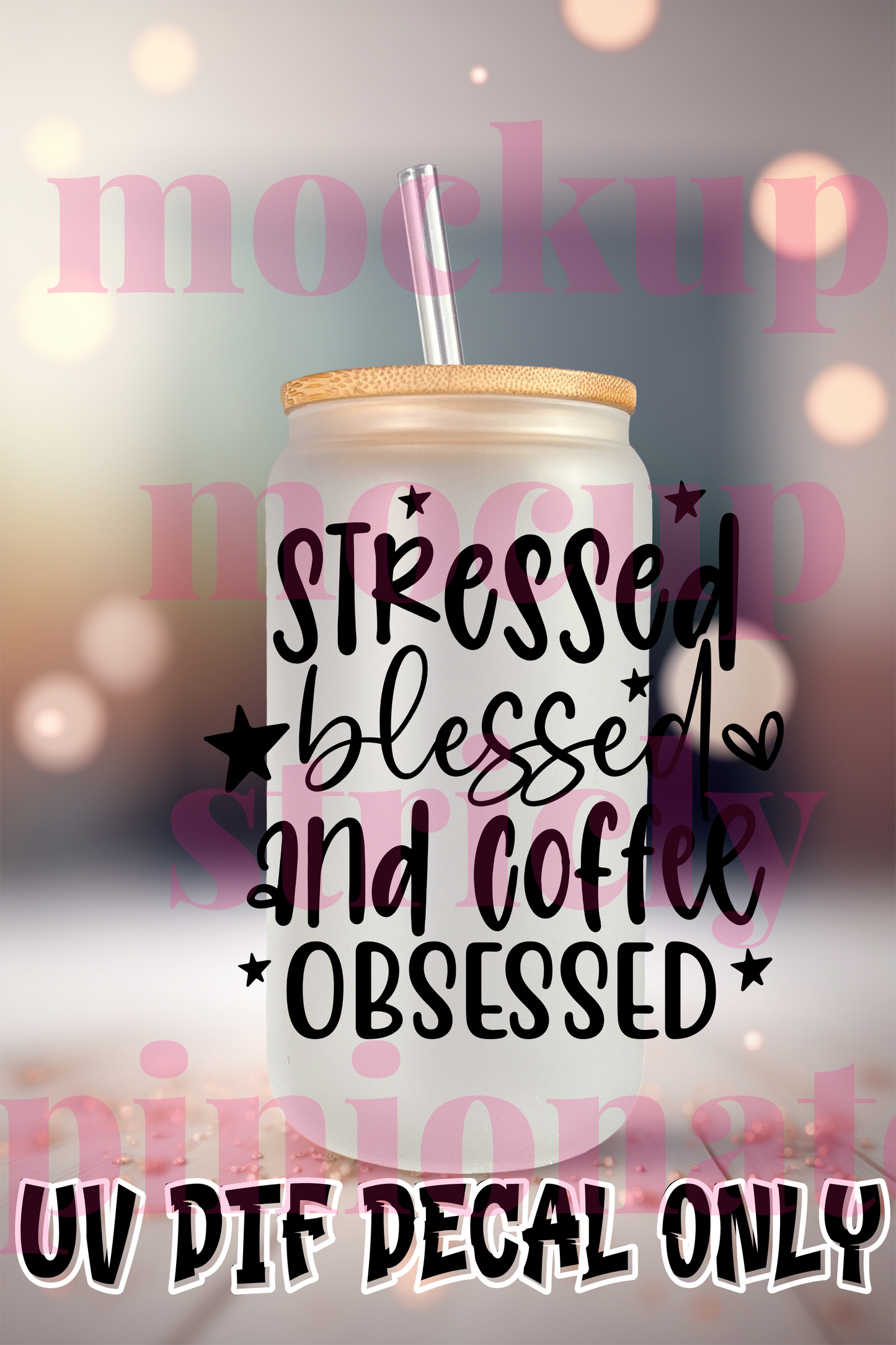 Stressed Blessed and Coffeee obsessed SOD 209