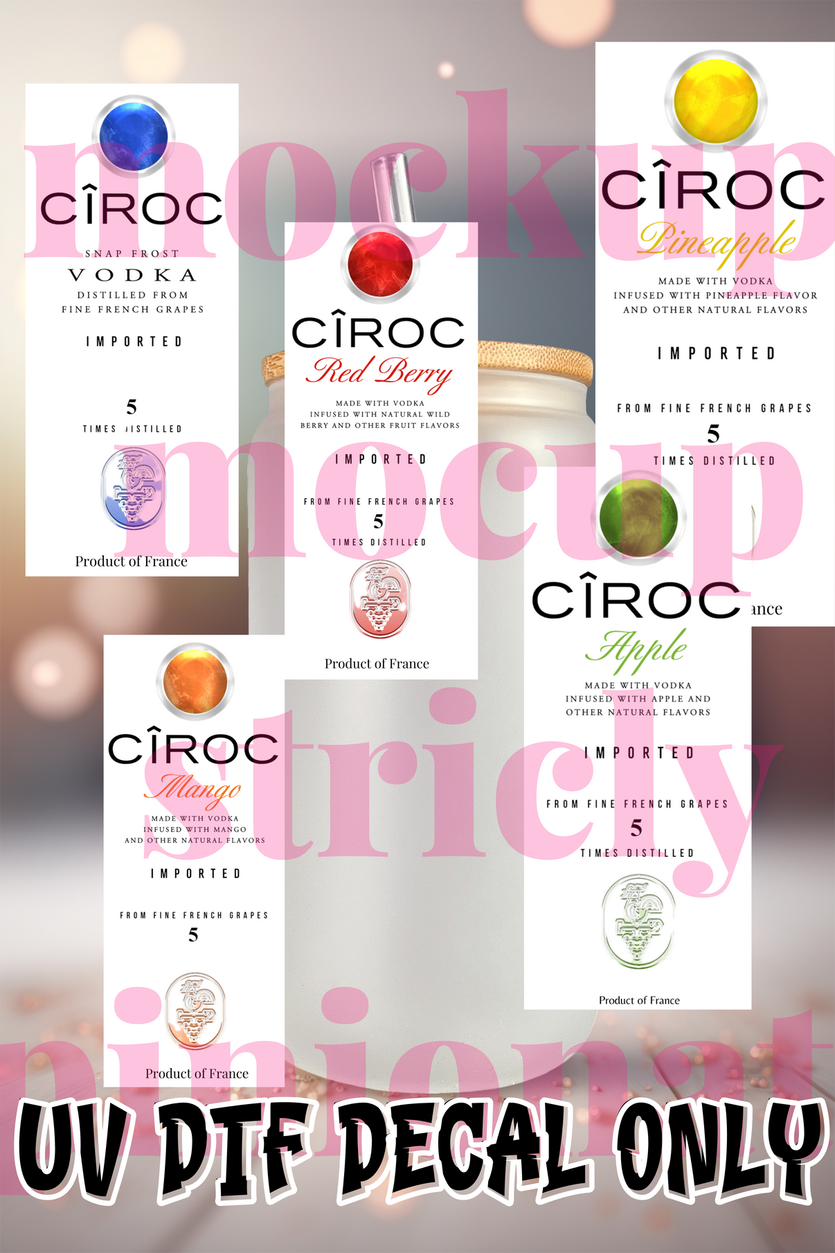 Ciroc Label Bundle – Strictly Opinionated