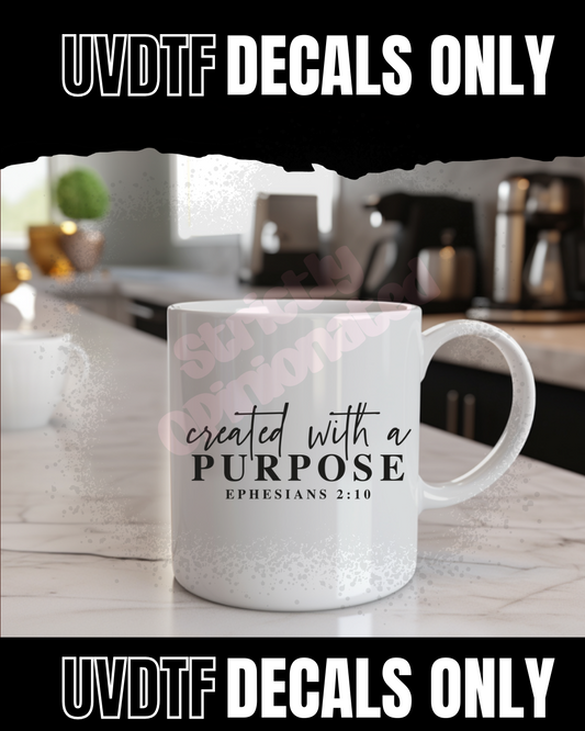 Created With a Purpose Decal